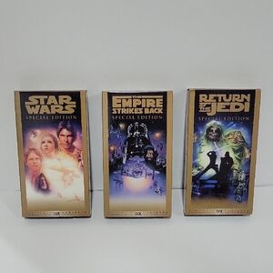 Star Wars Special Edition Trilogy VHS